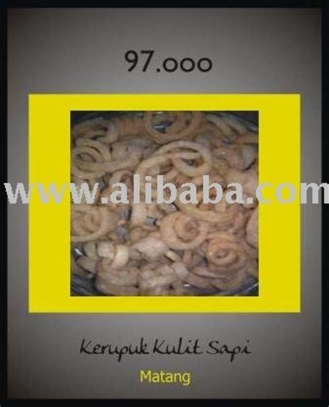 Kerupuk Kulit Sapi snacks,Indonesia Java Snacks price supplier - 21food