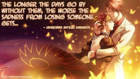 Umineko No Naku Koro Ni Quote 1 by SpXewO on DeviantArt