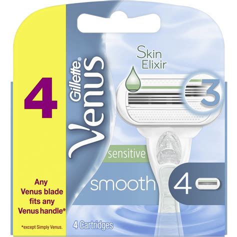 Gillete Venus Sensitive Smooth 4 Pack | BIG W