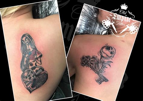 jack and sally tattoos for couples - Maryjane Catalano