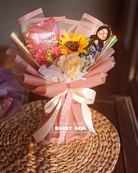 buket hari guru bouquet  teachers day ideas teachers day flower