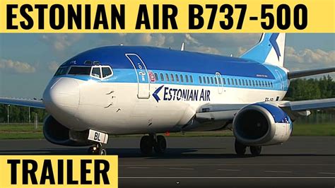 Estonian Air B737-500 - Cockpit Video - Flightdeck Action - Flights In ...