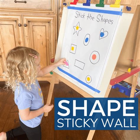 Shape Sorting Activity for Preschoolers - Toddler Approved