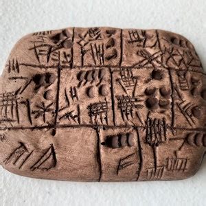 Mesopotamian Tablet Recreation - Etsy