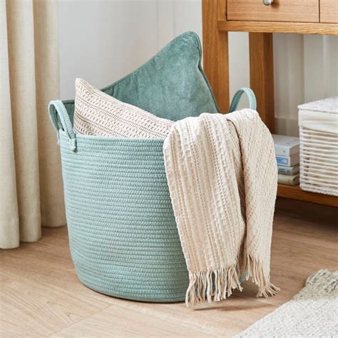 Large Fabric Storage Basket | Dunelm