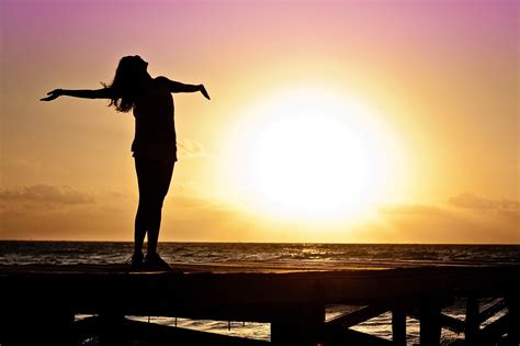 woman girl freedom  stock photo  pixabay