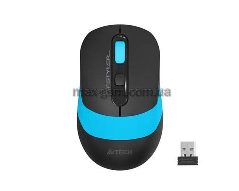 Мышь Беспроводная A4Tech FG10S Fstyler Blue — Купить Недорого на Bigl ...