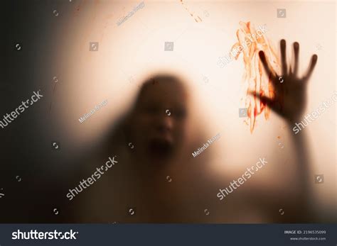 Horror Ghost Girl Blood On Her Stock Photo 2196535099 | Shutterstock