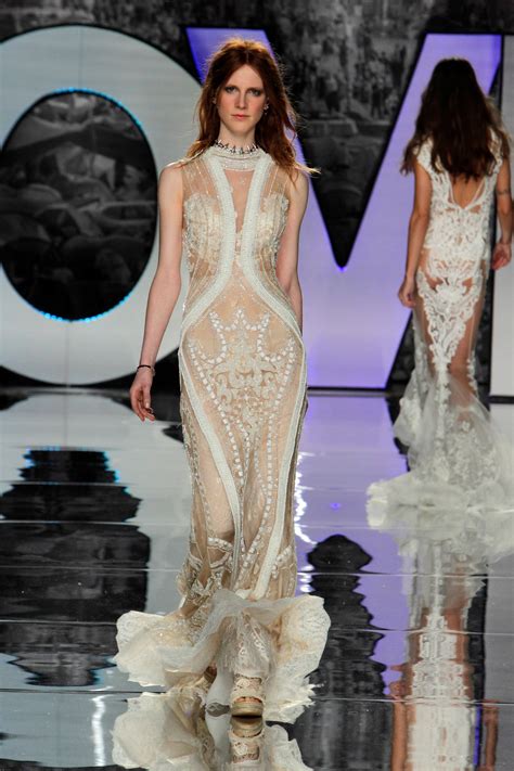 Bridal Fashion Week Spring 2018: Nearly-Naked Wedding Dresses And