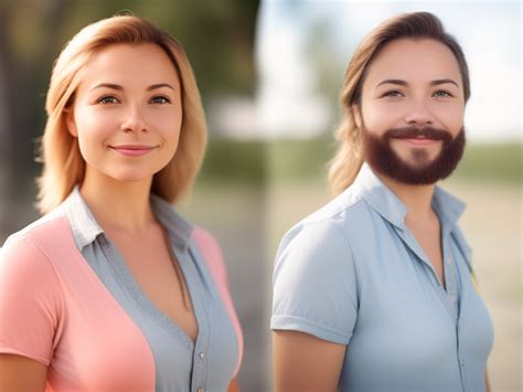 KREA AI - Professional award-winning portrait. before/after ...