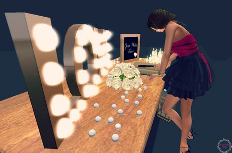 Second Life Marketplace - ~ABWY~ Rustic Elegance, Wedding Guest Book Table