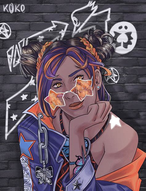 🦋 Jolyne Kujo 🦋 Two versions, since I couldn’t...