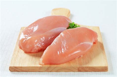 Fresh Chicken Breast Fillets Stock Photo - Image of breast, foodstuff