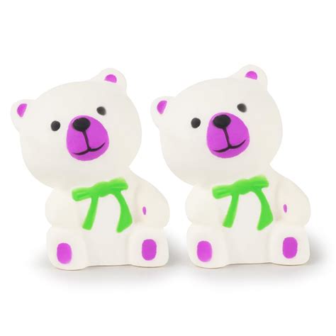 Amazon.com: Anboor 2 PCS Squishies White Bear Christmas Slow Rising