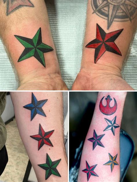 nautical star tattoo images 10