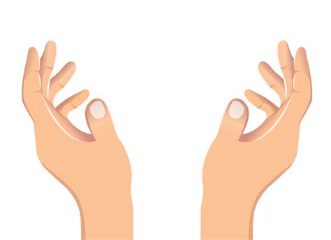 maos segurando maos rezam vetor  vetor  vecteezy