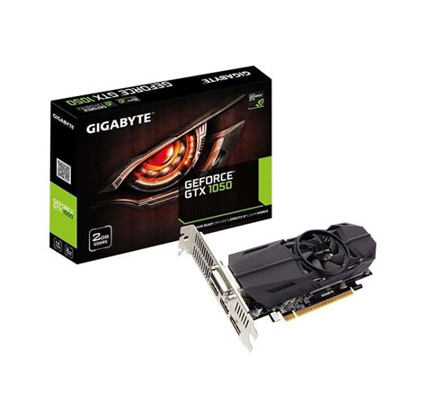 GIGABYTE GeForce GTX 1050 Low Profile - 2GB GDDR5 - Grafikkarte