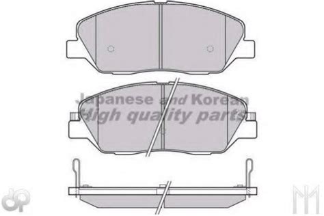 581012BA10,HYUNDAI 58101-2BA10 Brake Pad Set, disc brake for HYUNDAI