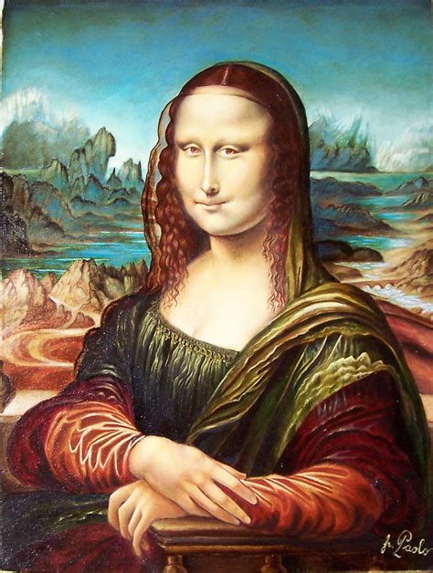 La Gioconda • La Gioconda realizzata con tecnica iconografica ...