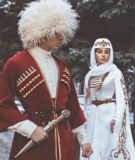 Ingush in traditional clothes | Georgian clothing, Traditional outfits ...
