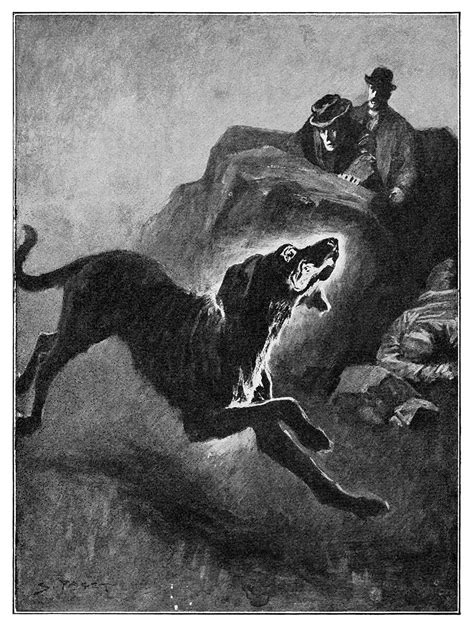 The Hound of the Baskervilles – Old Book Illustrations