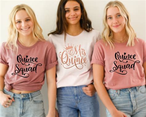 Mis Quince Shirts Quince Shirt Quinceañera Birthday Shirts - Etsy