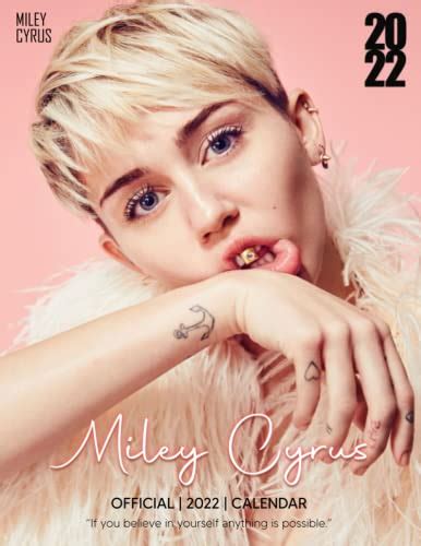 Miley Cyrus Calendar 2022: Miley Cyrus OFFICIAL Calendar 2022 - SEP ...