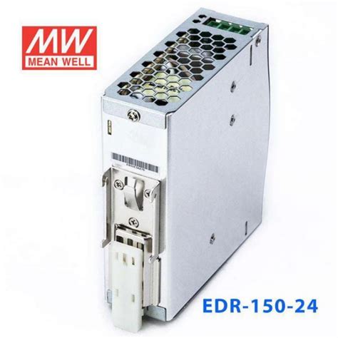EDR-150-24 Mean well SMPS - 24V 5,2A-125W Din Rail Metal Power Supply ...