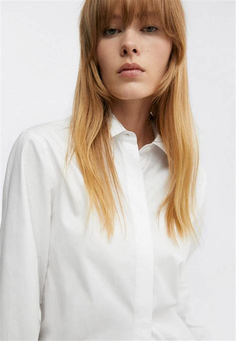 Рубашка Mango MIA, цвет: белый, RTLACZ933501 — купить в интернет ...