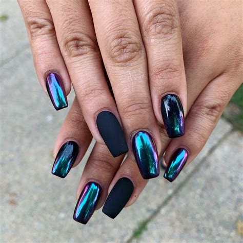 35 Latest Black Matte Nail Designs To Try In 2024!