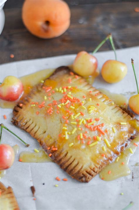 Cherry Apricot Hand Tarts - My Modern Cookery