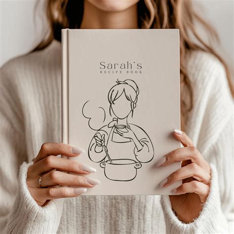 Custom Cookbook, Personalized Recipe Book, Family Chef, Cooking Journal