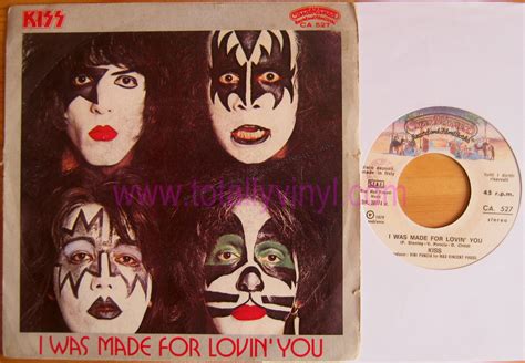 Totally Vinyl Records || Kiss - I was made for lovin you/Hard times 7 ...