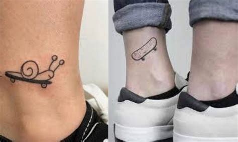 How to Make Small Skateboard Tattoo? - Think Different