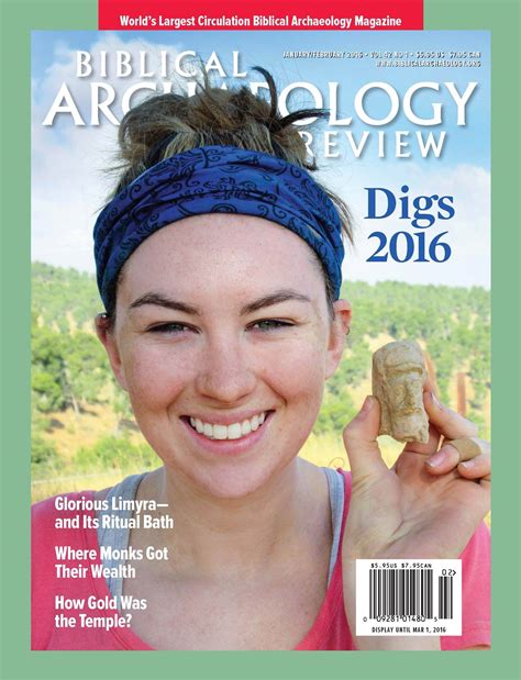 Biblical Archaeology Review - The annual dig issue of Biblical