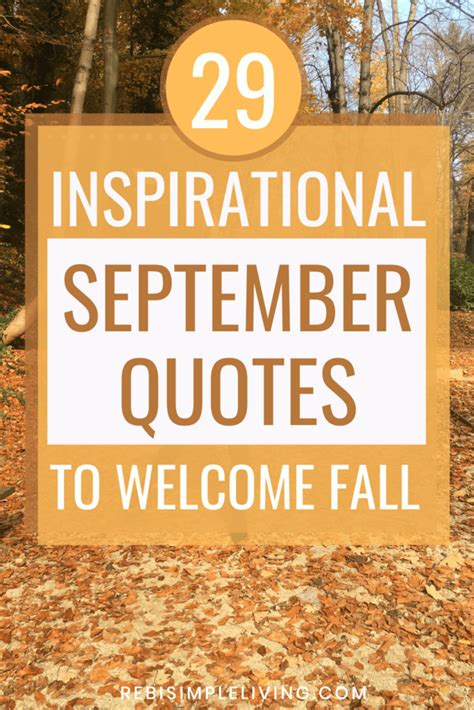 29 September Quotes for the Start of a New Season - Rebi Simple Living