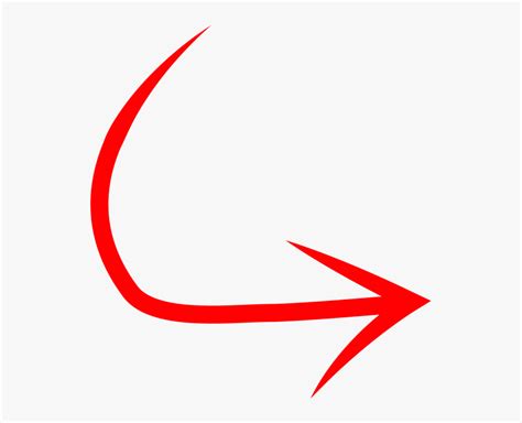 curved arrow