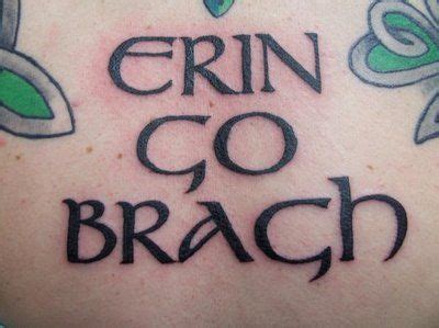Erin Go Bragh - One day I will have this Tattoo! | Tattoos with meaning ...