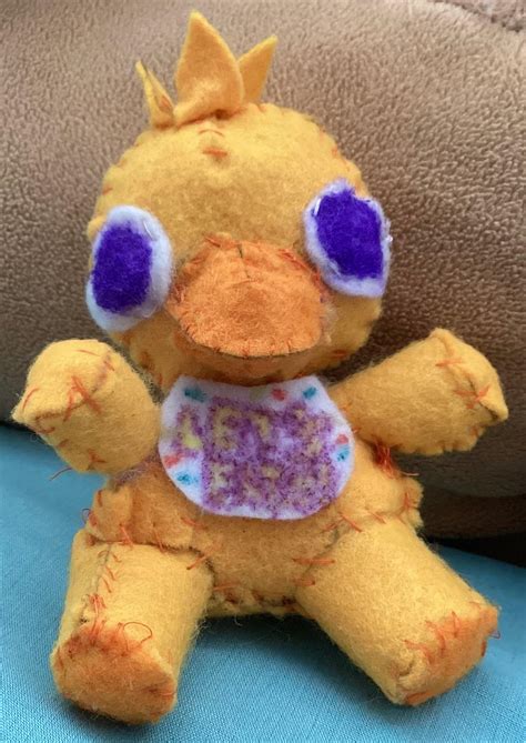 Small chica plushie by SpringtrapEatsPickle on DeviantArt
