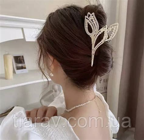 Купить Заколка для волос, красивая крепкая заколка, цена 180 ₴ — Prom ...