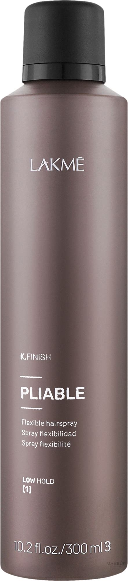 Lakme K.Finish Pliable Flexible Hair Spray - Лак для волос эластичной ...