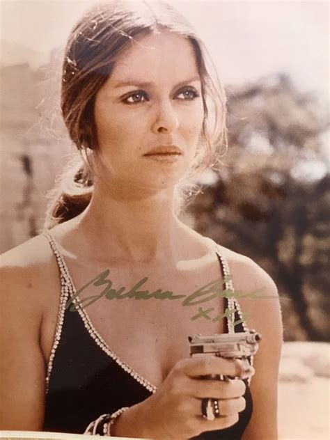 "SIGNED PHOTO BARBARA BACH -ANYA AMASOVA JAMES BOND FILM ""SPY WHO