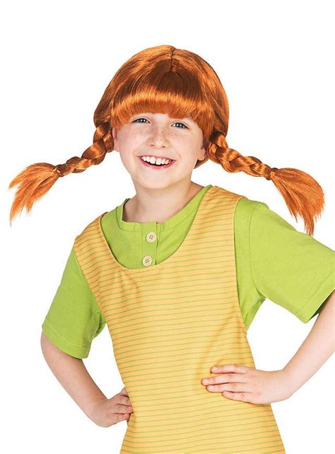 Cheeky Pippi Longstocking children's wig | Party365.com