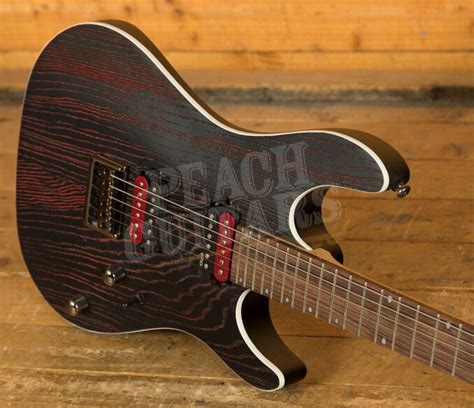 Cort KX300 Etched | Etched Black Red