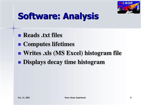 PPT - Muon Decay Experiment PowerPoint Presentation, free download - ID ...