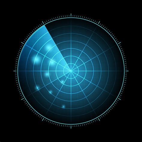 radar vector art icons  graphics