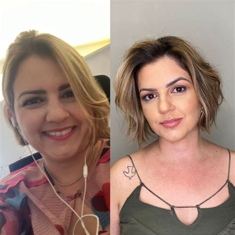 Visagismo Feminino Antes E Depois - Análise de visagismo e coloração pessoal: antes e depois | Rosto ...