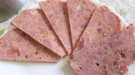 Ветчина Домашняя. Рубленая ветчина из Говядины / Homemade beef ham ...