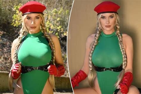 Paige Spiranac shares revealing Street Fighter Halloween costume