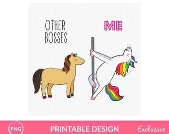 Unicorn boss | Etsy